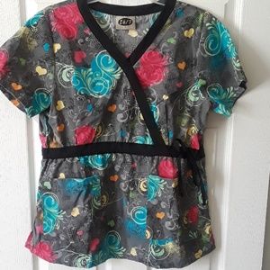 Two scrub Tops - WS Gear & 24/7 brand